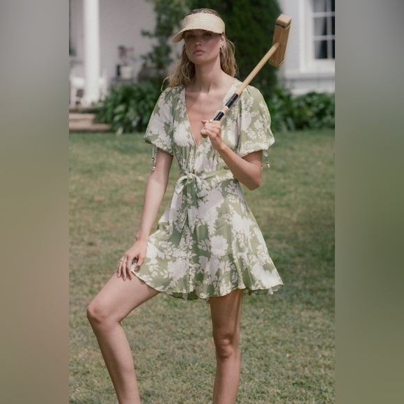 Kivari Yara Floral Mini Dress (Australian Brand) - Picture 2 of 10